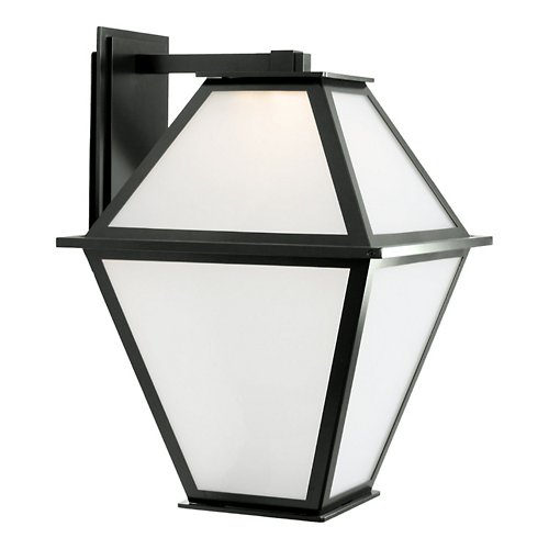 Terrace Frosted LED Outdoor Wall Sconce
