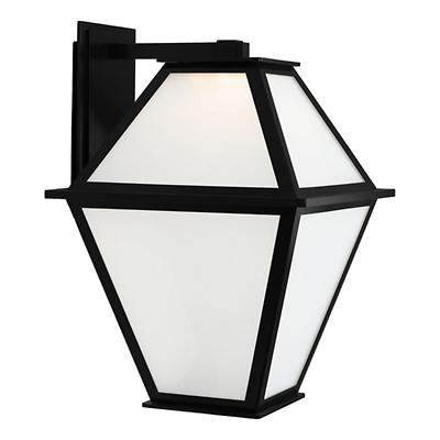 Terrace Frosted LED Outdoor Wall Sconce