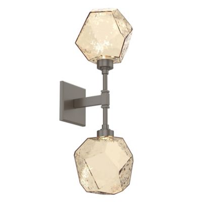 Gem LED Double Wall Sconce