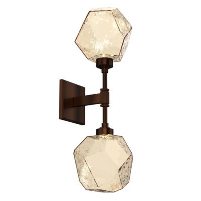 Gem LED Double Wall Sconce