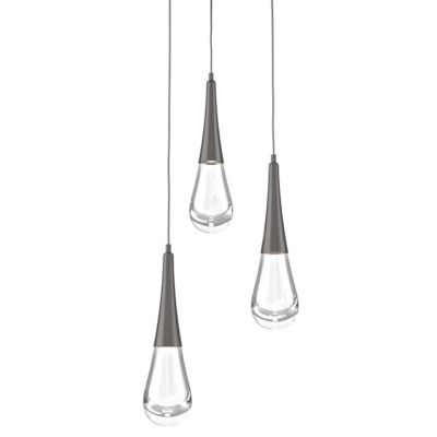 Raindrop Round LED Multi-Light Pendant