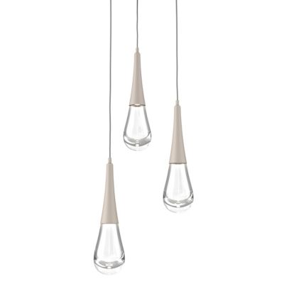 Raindrop Round LED Multi-Light Pendant