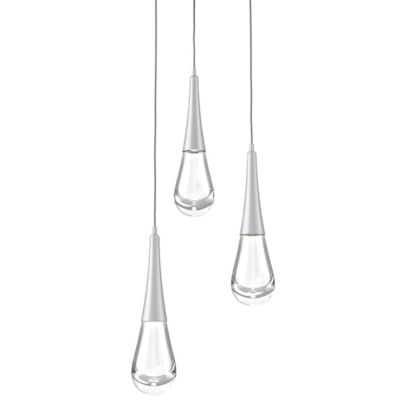 Raindrop Round LED Multi-Light Pendant