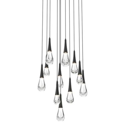 Raindrop Round LED Multi-Light Pendant