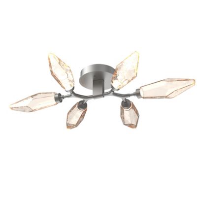 Rock Crystal LED Flushmount