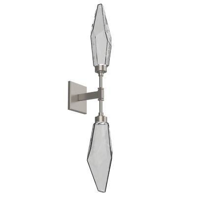 Rock Crystal LED Double Wall Sconce