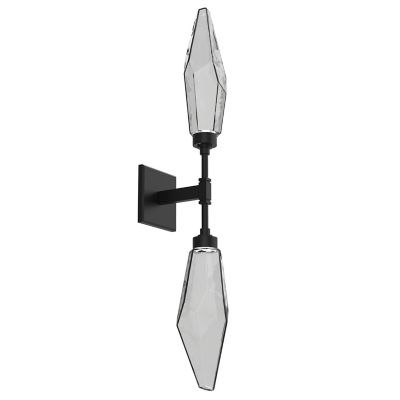 Rock Crystal LED Double Wall Sconce