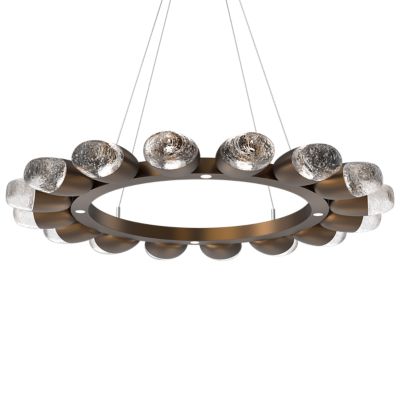 Pebble LED Ring Chandelier