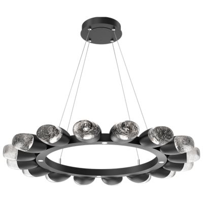 Pebble LED Double Ring Chandelier - Thumbnail 2