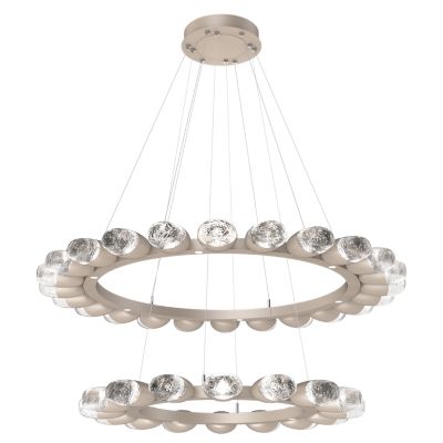 Pebble LED Double Ring Chandelier - Thumbnail 3