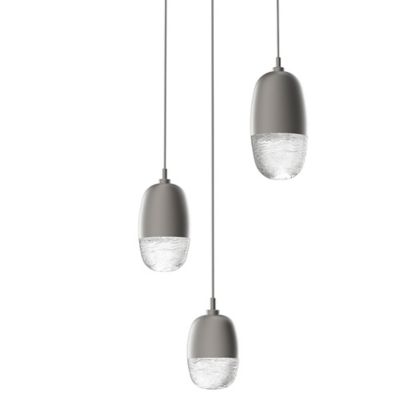 Pebble LED Round Multi-Light Pendant