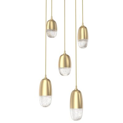 Pebble LED Round Multi-Light Pendant