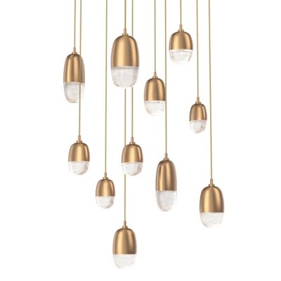 Pebble LED Round Multi-Light Pendant