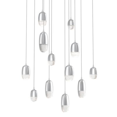 Pebble LED Square Multi-Light Pendant