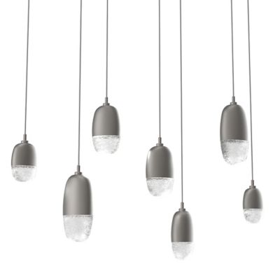 Pebble LED Linear Multi-Light Pendant