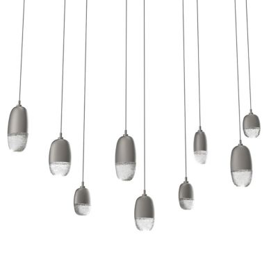 Pebble LED Linear Multi-Light Pendant