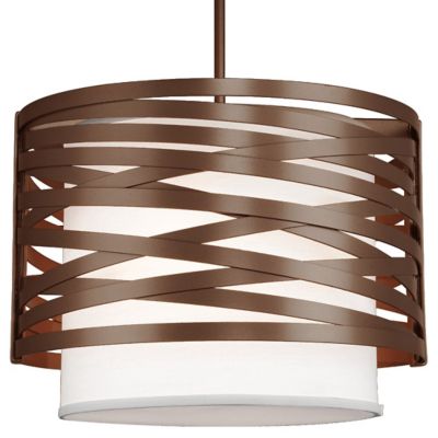 Tempest Drum Pendant with Shade