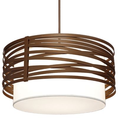 Tempest Drum Pendant with Shade
