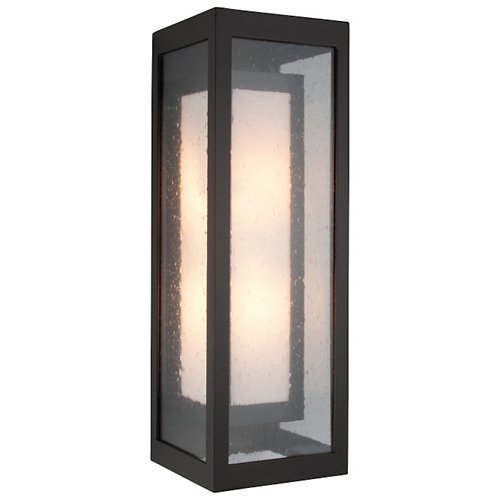 Outdoor Double Box Wall Sconce