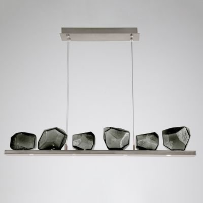 Gem Bezel LED Linear Suspension