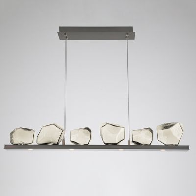 Gem Bezel LED Linear Suspension