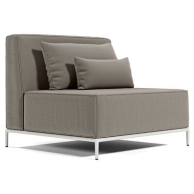 Yorke Outdoor Armless Lounge Chair
