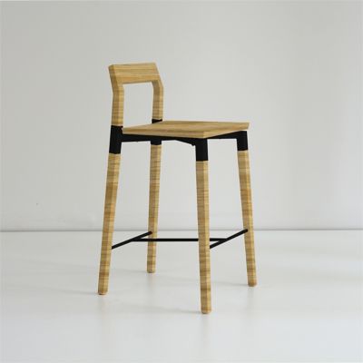 Parkdale Counter Stool (Black|W.Oak Natural) - OPEN BOX