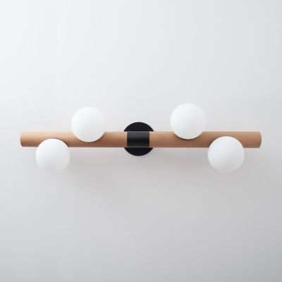 Willow Wall Sconce (Black|Walnut) - OPEN BOX