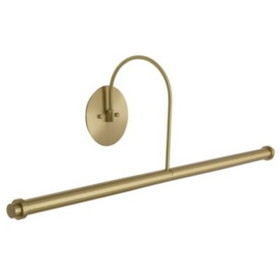Slim-Line Picture Light (Satin Brass|30 Inch) - OPEN BOX