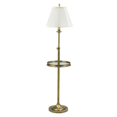 Club Adjustable Floor Lamp with Table