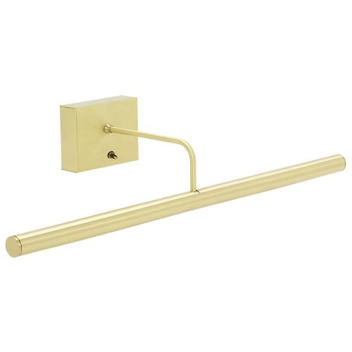 Battery Operated Slim-Line Picture Light (Brass/L)-OPEN BOX