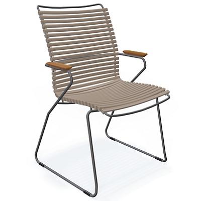 Click Tall Back Outdoor Dining Chair Set of 2