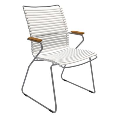 Click Tall Back Outdoor Dining Chair, Set of 2