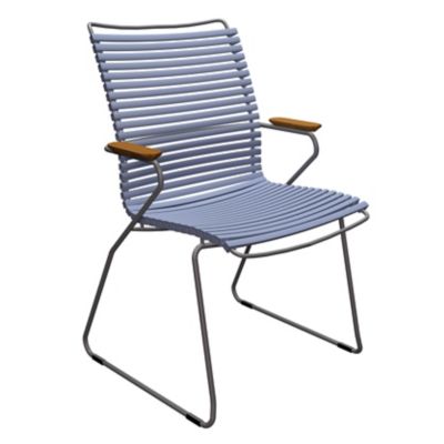 Click Tall Back Outdoor Dining Chair, Set of 2