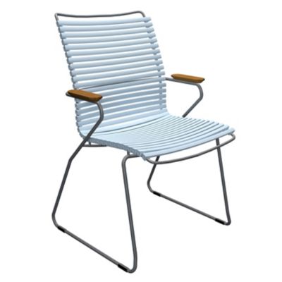 Click Tall Back Outdoor Dining Chair, Set of 2