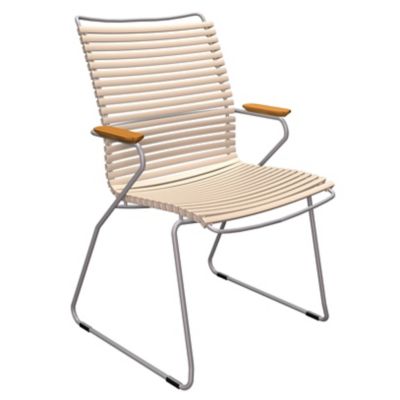 Click Tall Back Outdoor Dining Chair, Set of 2