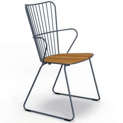 Paon Outdoor Dining Chair Set of 2