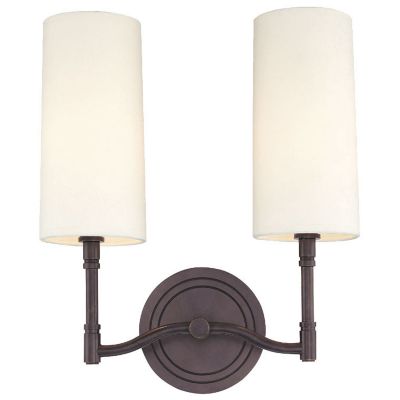 Dillion Two Light Wall Sconce(Old Bronze|Off White)-OPEN BOX