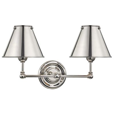 Classic No.1 2-Light Swing-Arm Wall Sconce