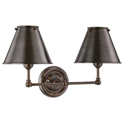 Classic No.1 2-Light Swing-Arm Wall Sconce