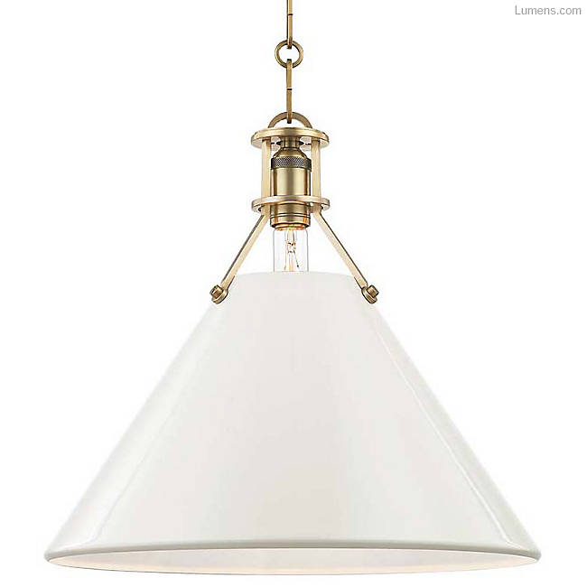 Shop Painted Cone Pendant from Lumens on Openhaus