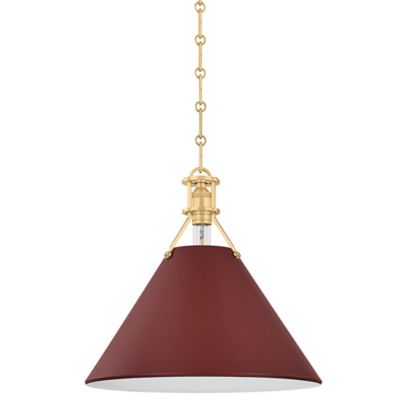 Painted No. 2 Cone Pendant