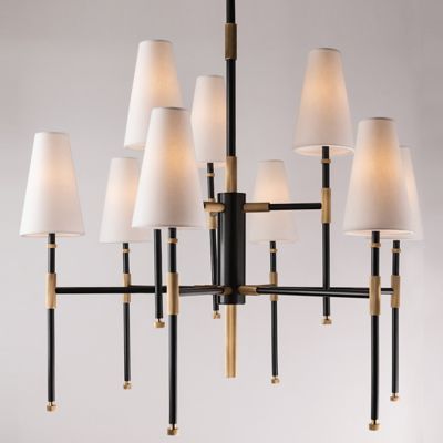 Bowery 9-Light Two-Tier Chandelier