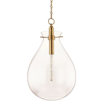Ivy LED Pendant (Aged Brass/Large) - OPEN BOX RETURN