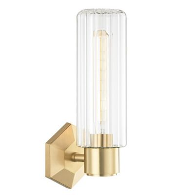 Hudson Valley Lighting 5120-PN Roebling Light Wall Sconce In Polished Nickel 
