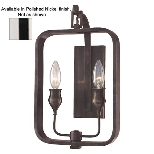 Rumsford Wall Sconce (Polished Nickel) - OPEN BOX RETURN