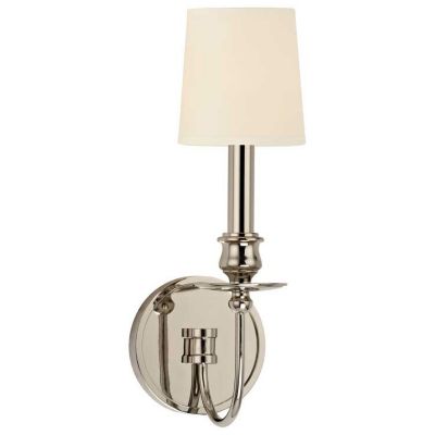 Cohasset Wall Sconce (Polished Nickel/Cream)-OPEN BOX RETURN