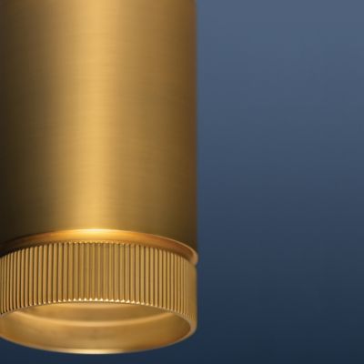 Shown in Aged Brass finish, Detail shot