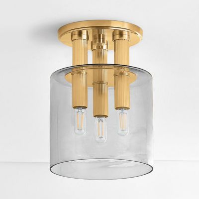 Crystler Semi-Flushmount