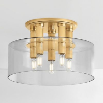 Crystler Semi-Flushmount